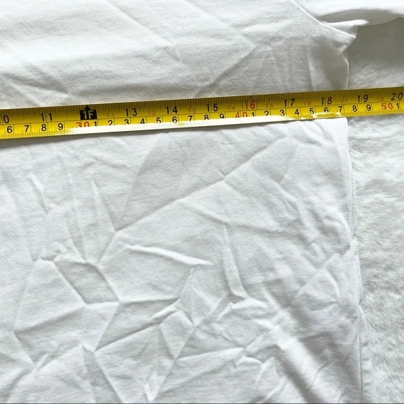 SEE BY CHLOE CREWNECK BELL SLEEVE COTTON TOP Size Small Chic Stylish MINIMALIST - Picture 7 of 11